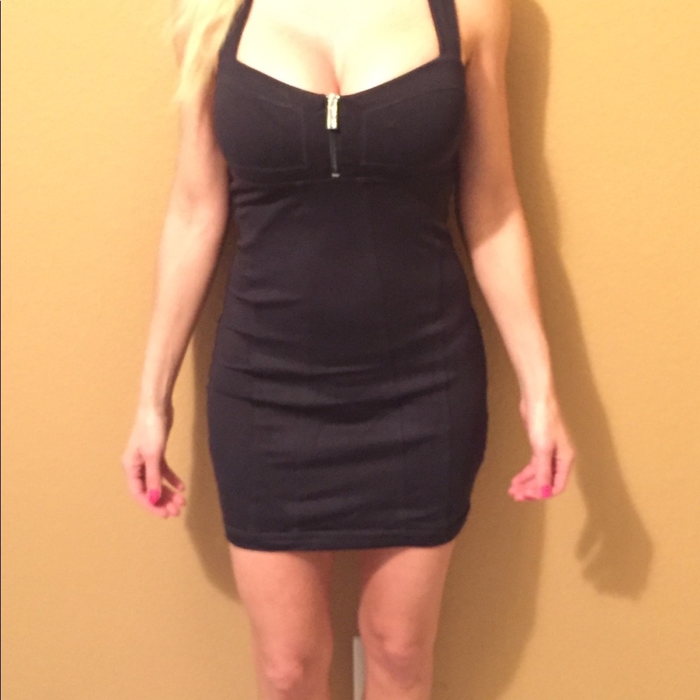 NWT black Bebe dress